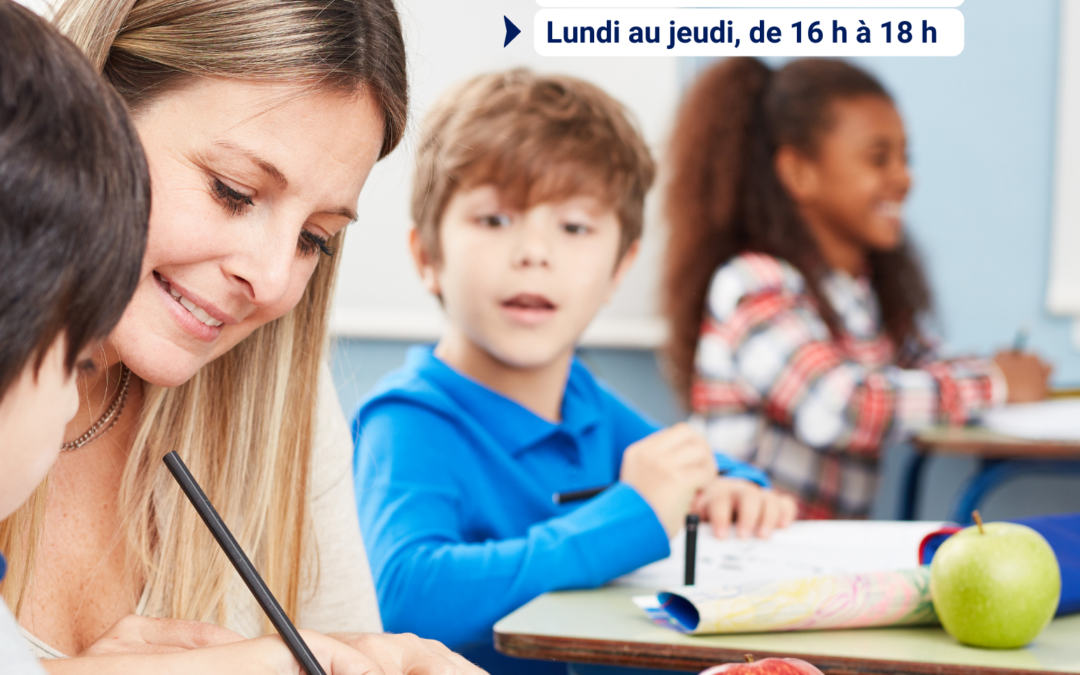 Bénévoles recherchés pour l’aide aux devoirs