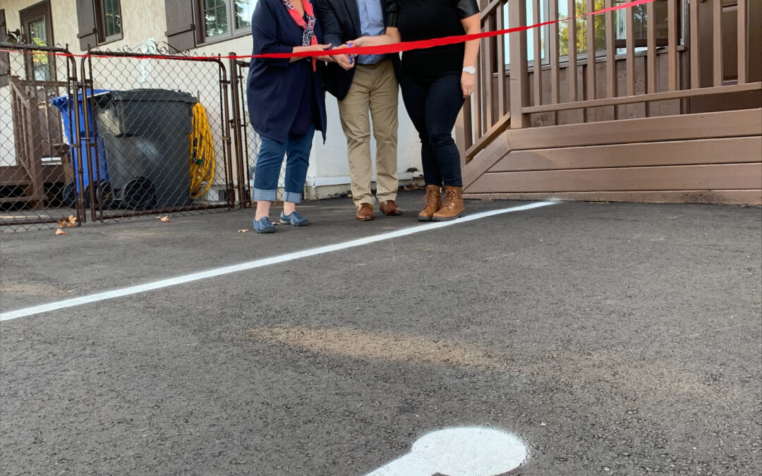 La Maison de la Famille Vaudreuil-Soulanges aménage un stationnement accessible aux personnes en situation de handicap