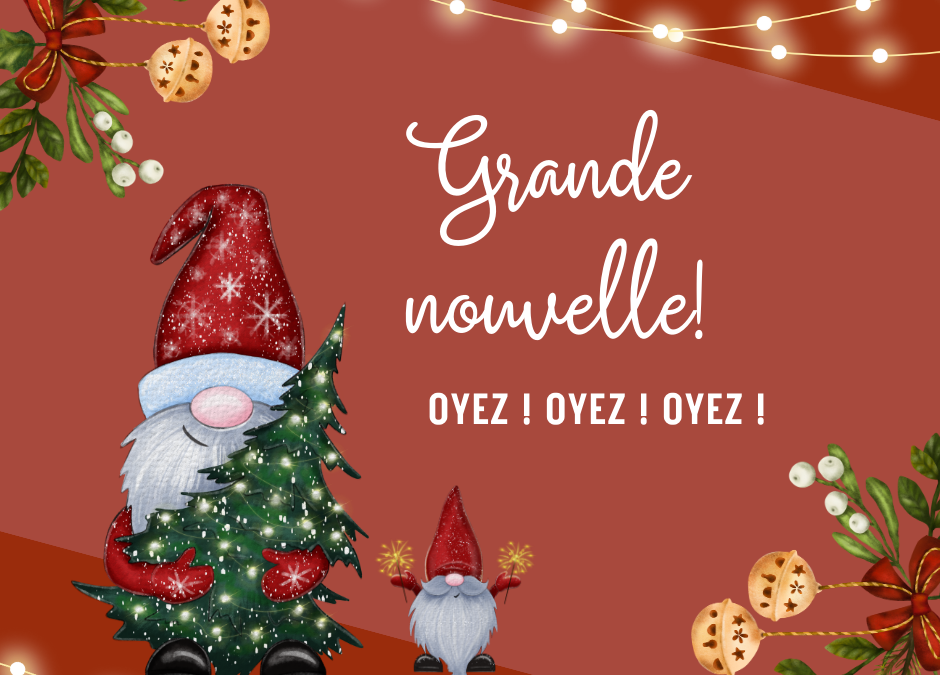La Maison de la Famille Vaudreuil-Soulanges reçoit un cadeau spécial à l’approche de Noël !