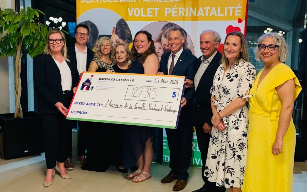 Un appui exceptionnel pour la Maison de la Famille Vaudreuil-Soulanges : 122 315 $ recueillis lors d’une 2e édition mémorable du souper-bénéfice!