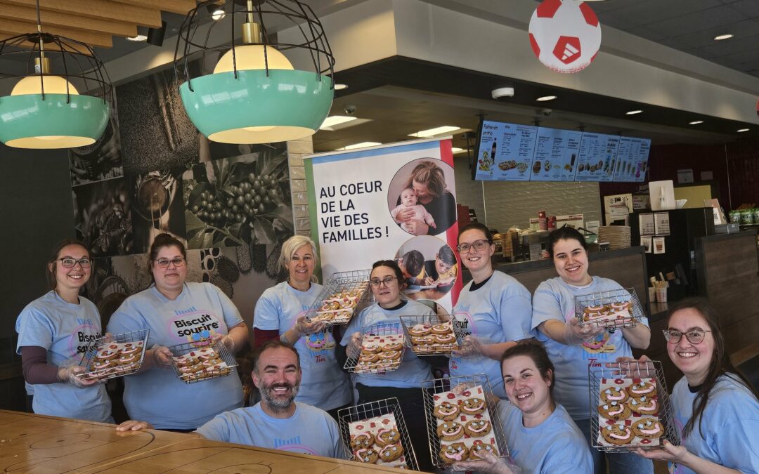 Campagne du Biscuit sourire des Tim Hortons de Vaudreuil